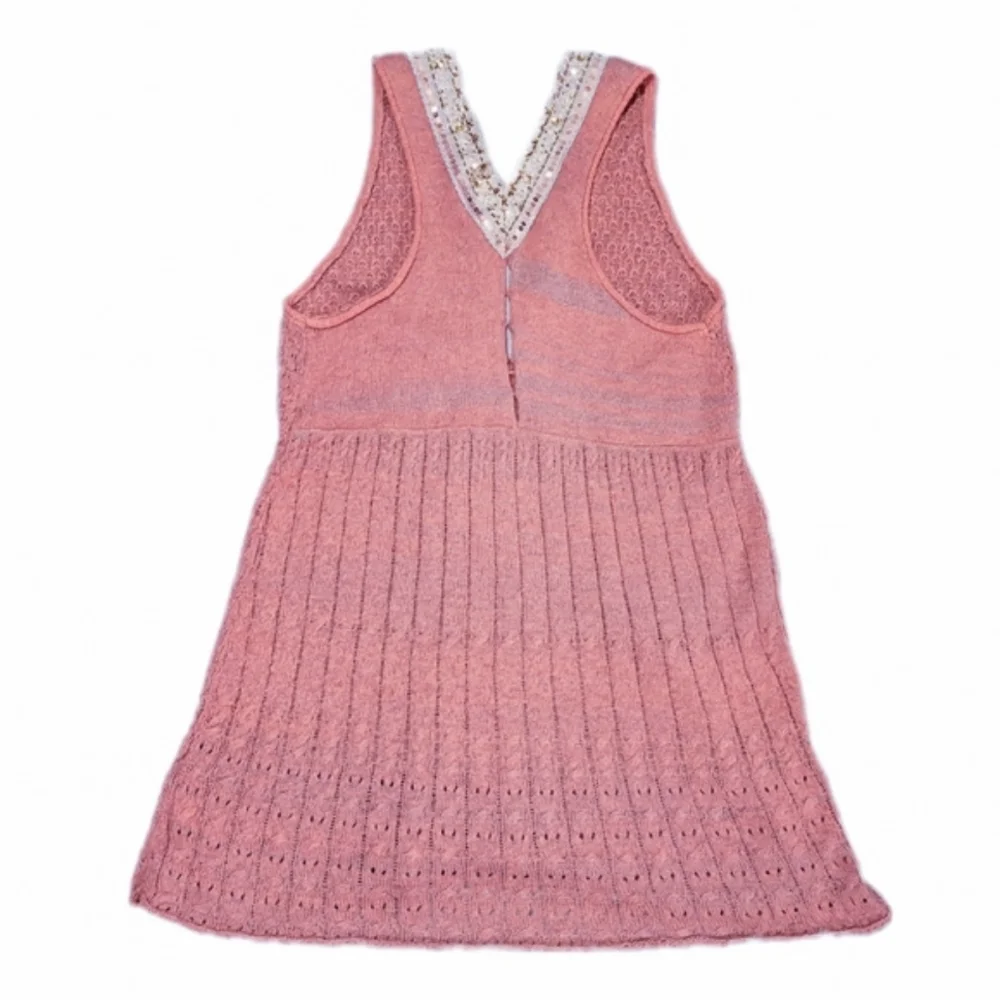 Free People Knit Sequin Detailed Dress Size Large